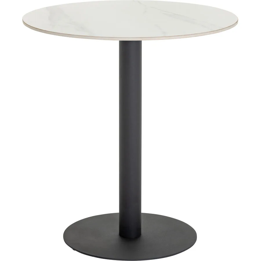 Bistrotisch Tamin weiss Stein B 70 cm H 74.9 cm