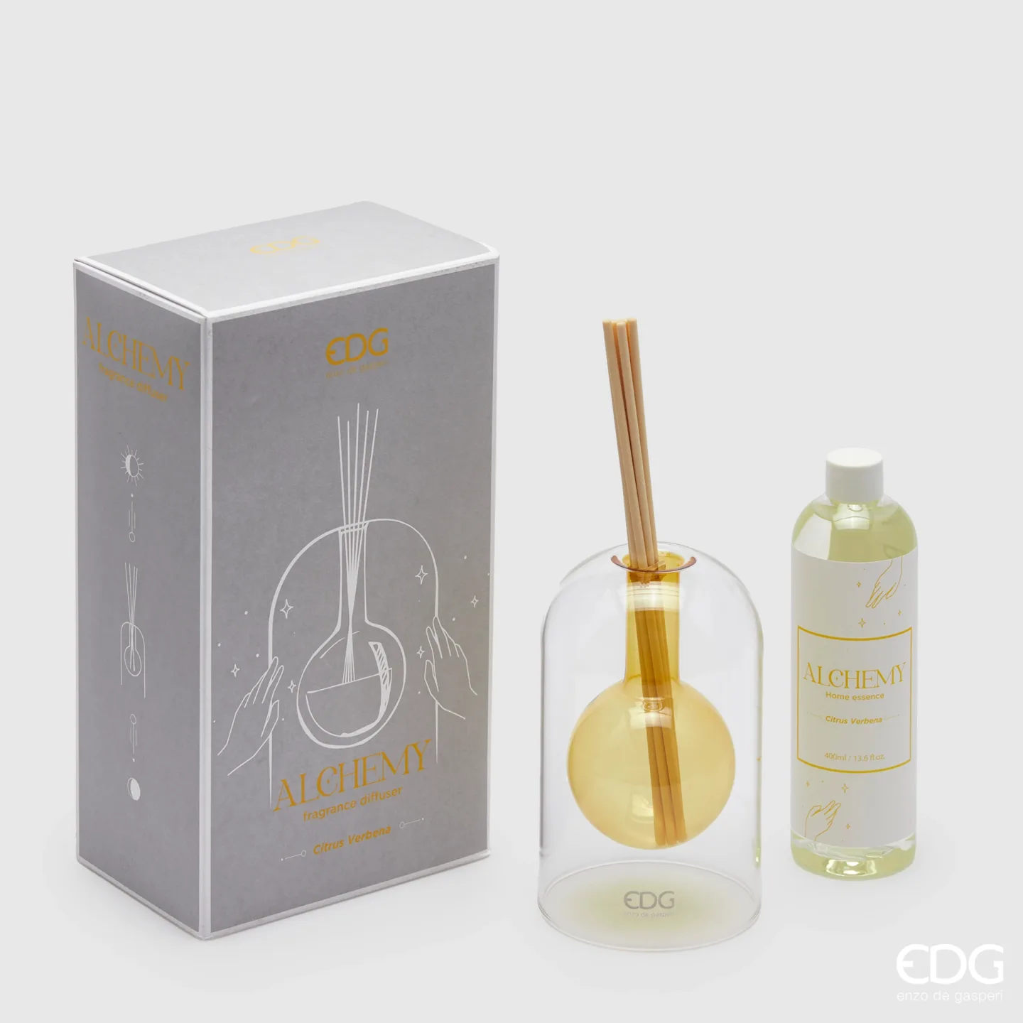 Edg Raumduft Citrus Verbena, 400ml H: 17 cm | Schubiger Möbel