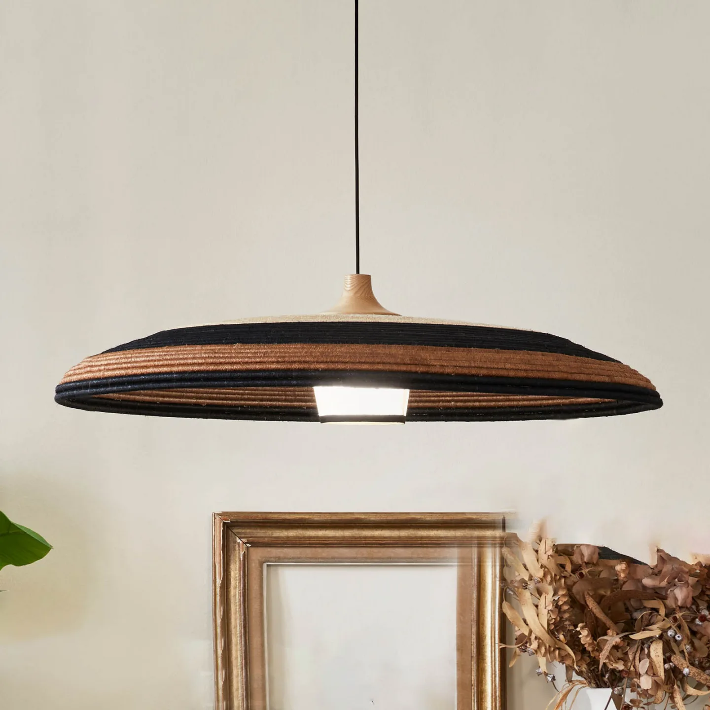 Grass Pendelleuchte XL Brown - Forestier Grass XL - Wohnzimmer - Design - Einflammig