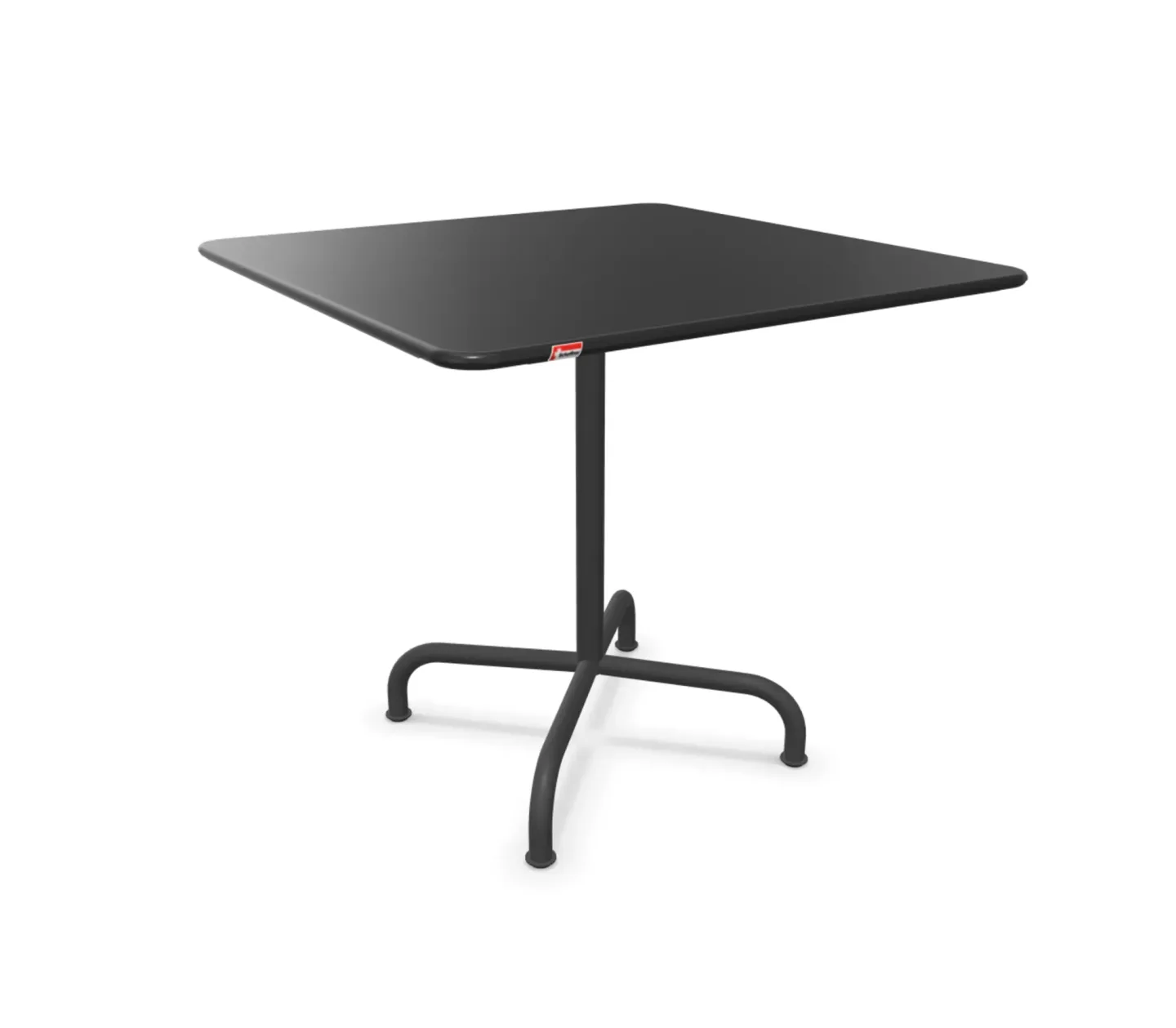 Schaffner Metall-Tisch Rigi Quadratisch Schwarz | Schubiger Möbel