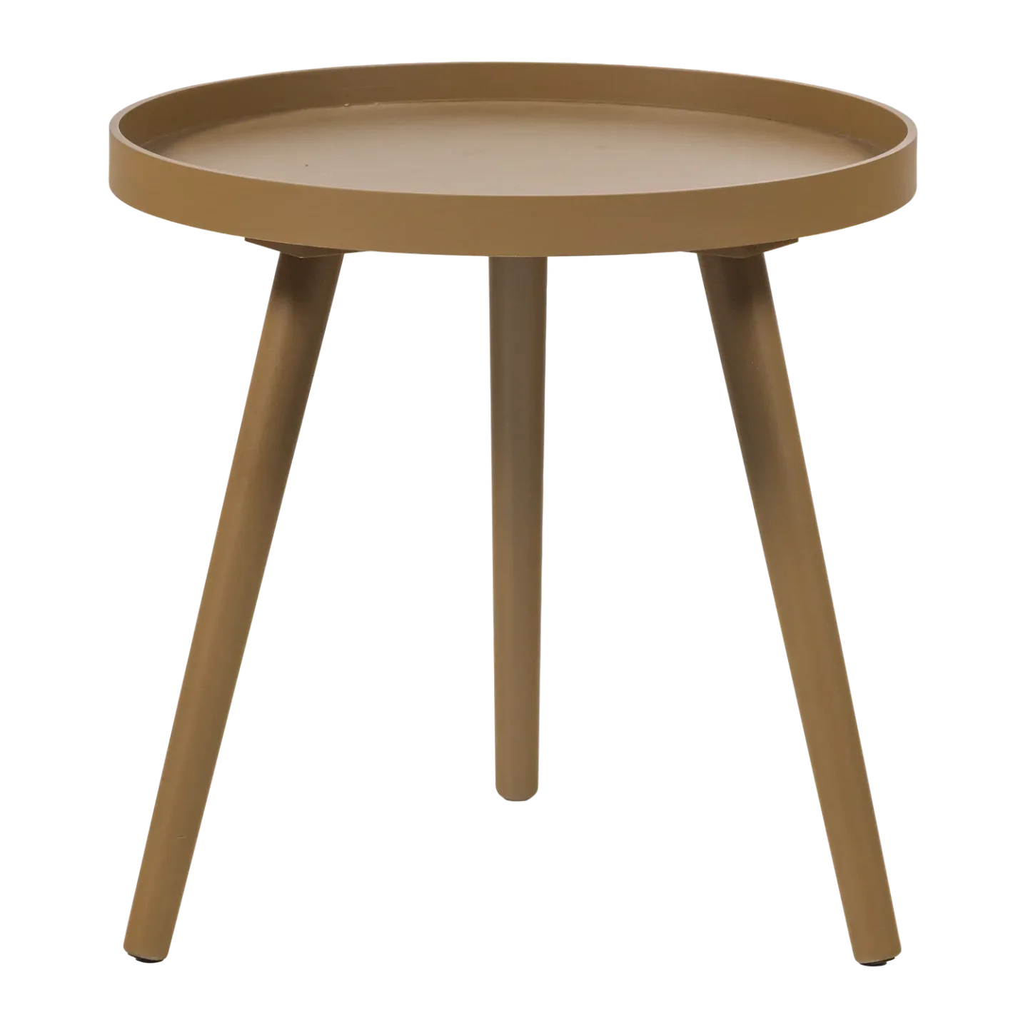 Sidobord Sasha 41 cm Rund - Honungsgul