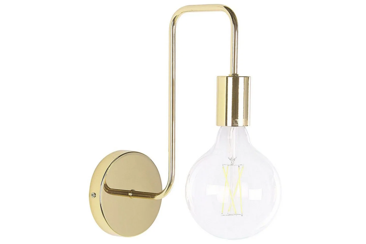 Savenay Vägglampa E27 - Guld