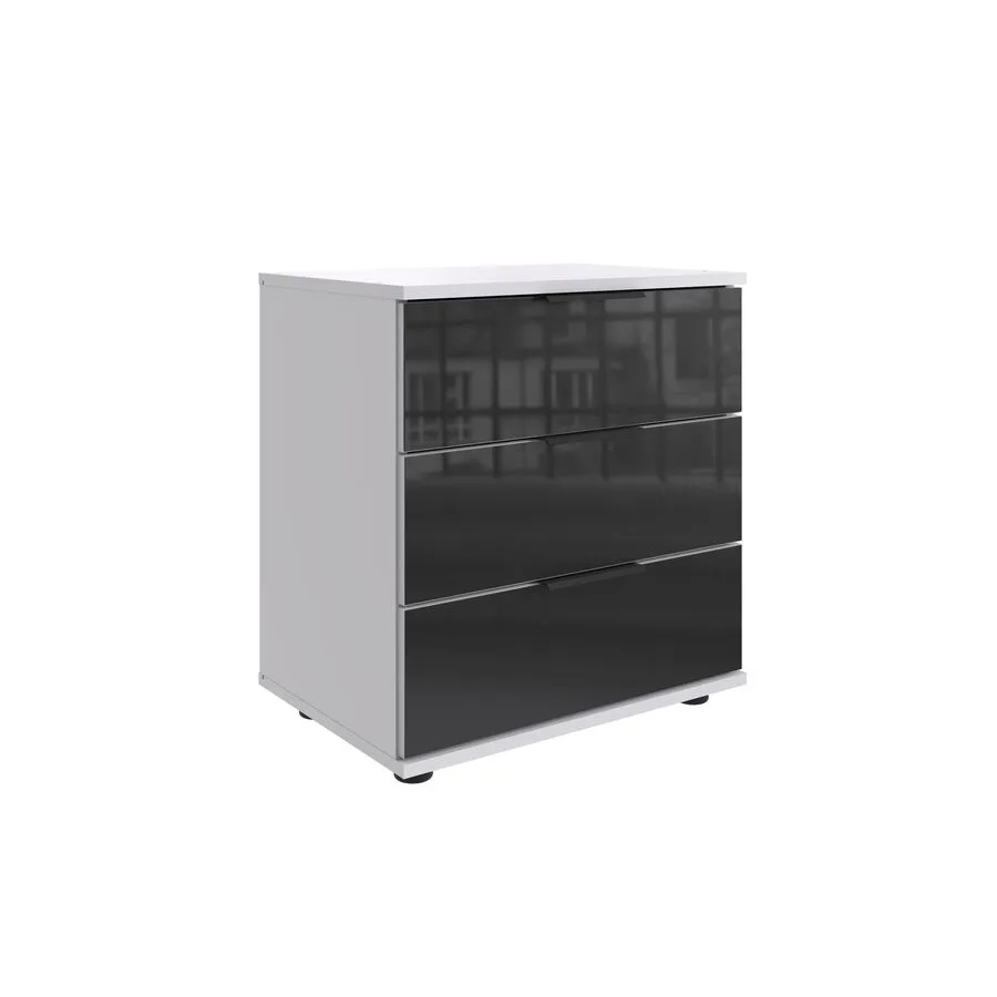 Nachttisch Metac Weiss Holzwerkstoff 52 cm