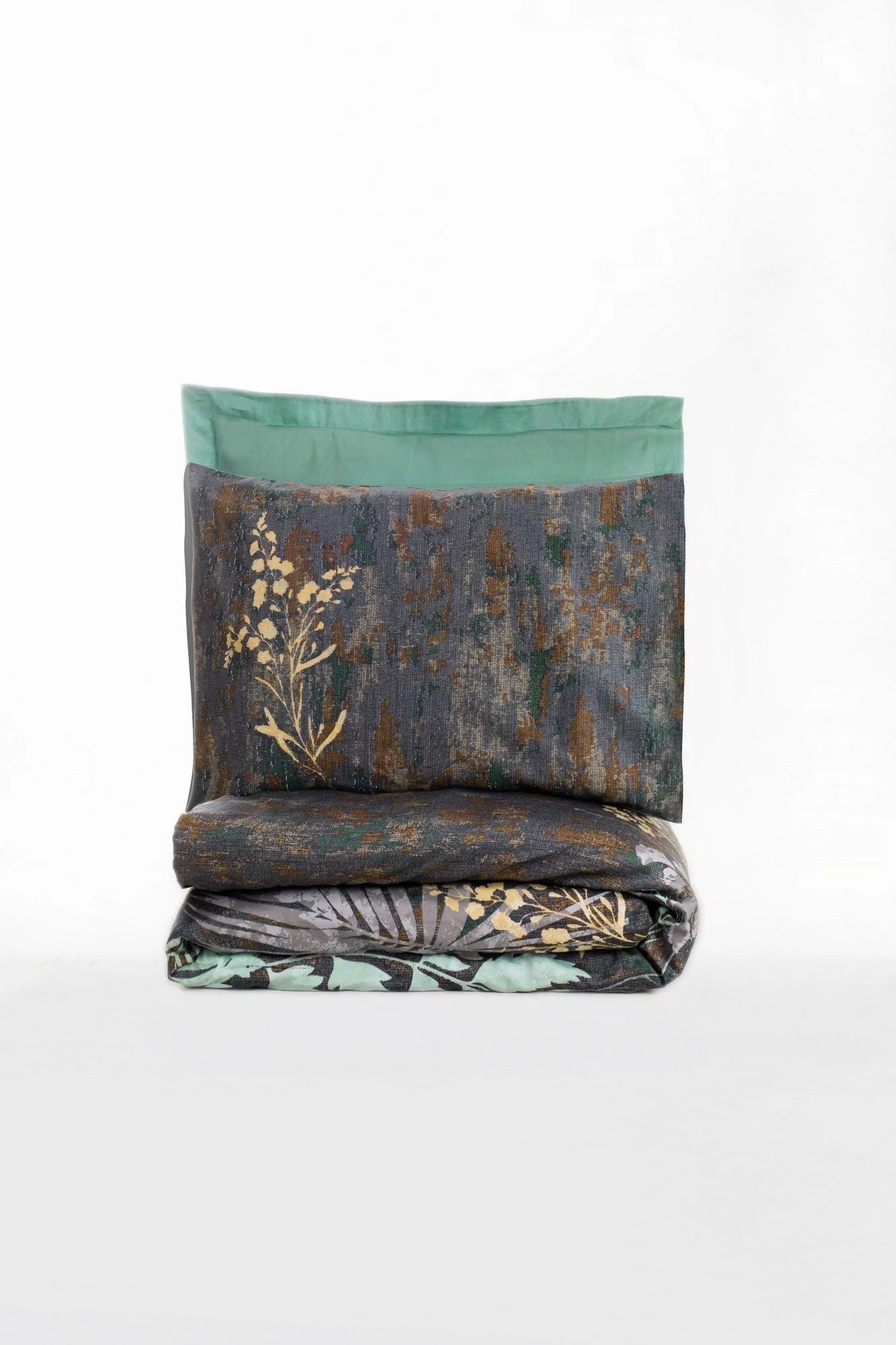 Lyronis Bäddset 240x220 cm - Mint Antracit Brun