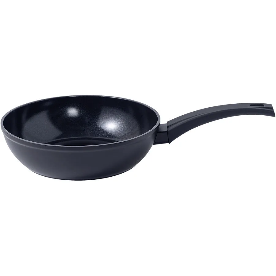 Bratpfanne Pentola Grande Schwarz Aluminium 24 cm 6.8 cm 24 cm