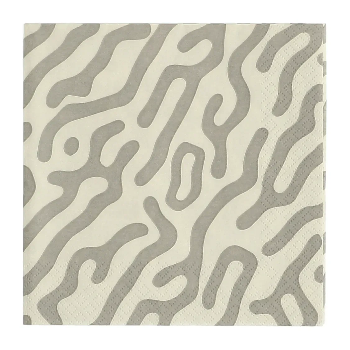Scandi Essentials Trace Serviette 33 x 33 cm 20er-Pack Taupe-Sand