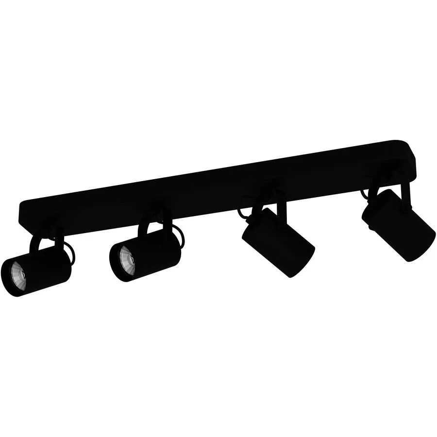 Eglo Spot Sorego Schwarz Stahl 10 cm 12 cm