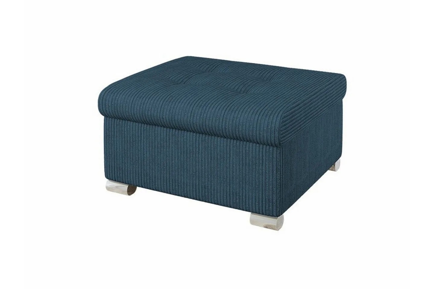 Trefor Fotpall 68 cm - Blå