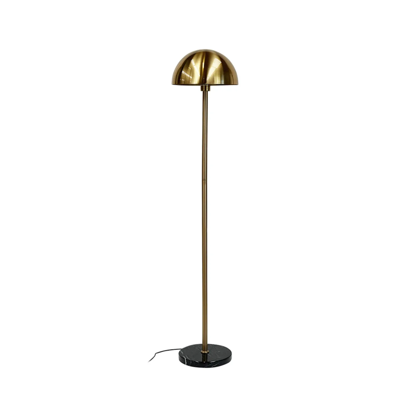 Dyberg Larsen - Menton - Golvlampa - Mässing/svart