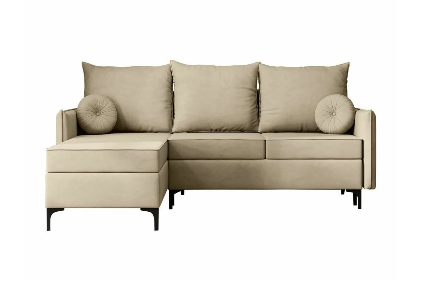 Knocklong 3-sits Hörnbäddsoffa - Cream