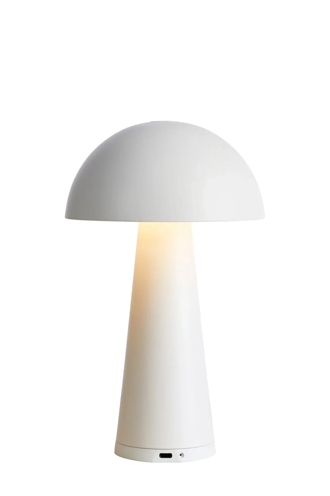 Fungi Wiederaufladbar Pilzlampe Weiß