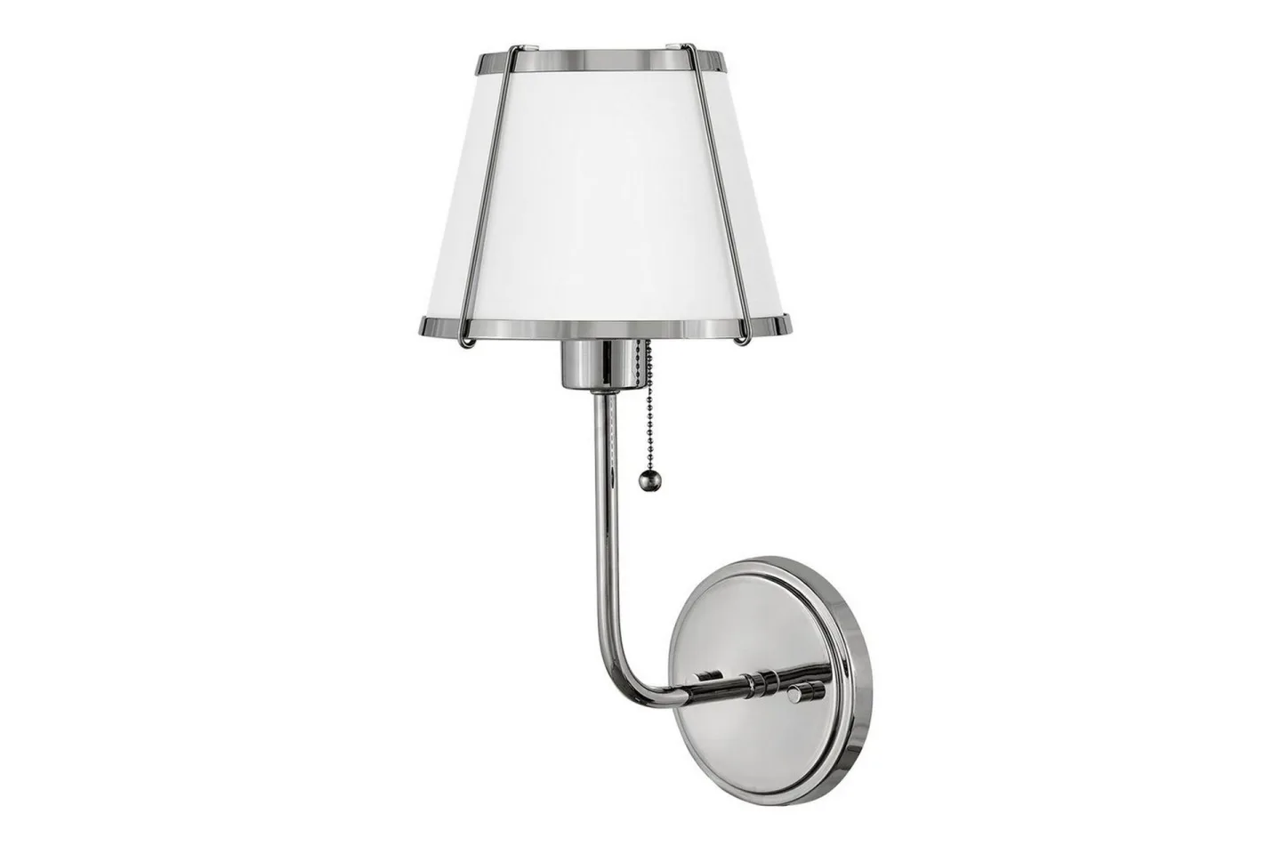 Clarke Hinkley Vägglampa - Silver||White