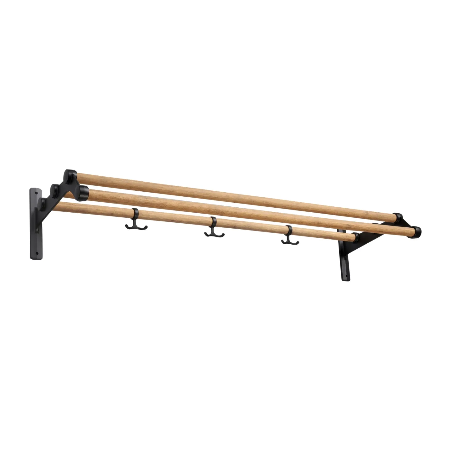 Essem Design Nostalgi 291 hatthylla 100 cm Bambu-svart