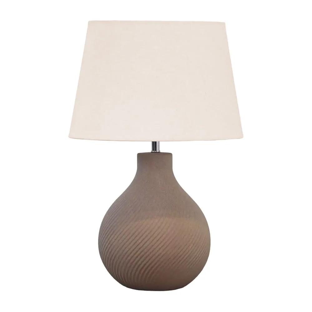 Nordic Lighting - Manchester 50cm - Bordslampa - Brun