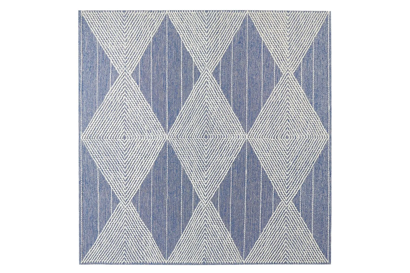 Datca Ullmatta 200x200 cm - Blå