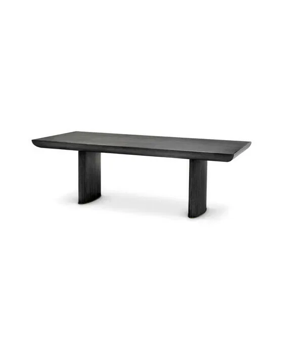 Winston Dining Table Charcoal Grey