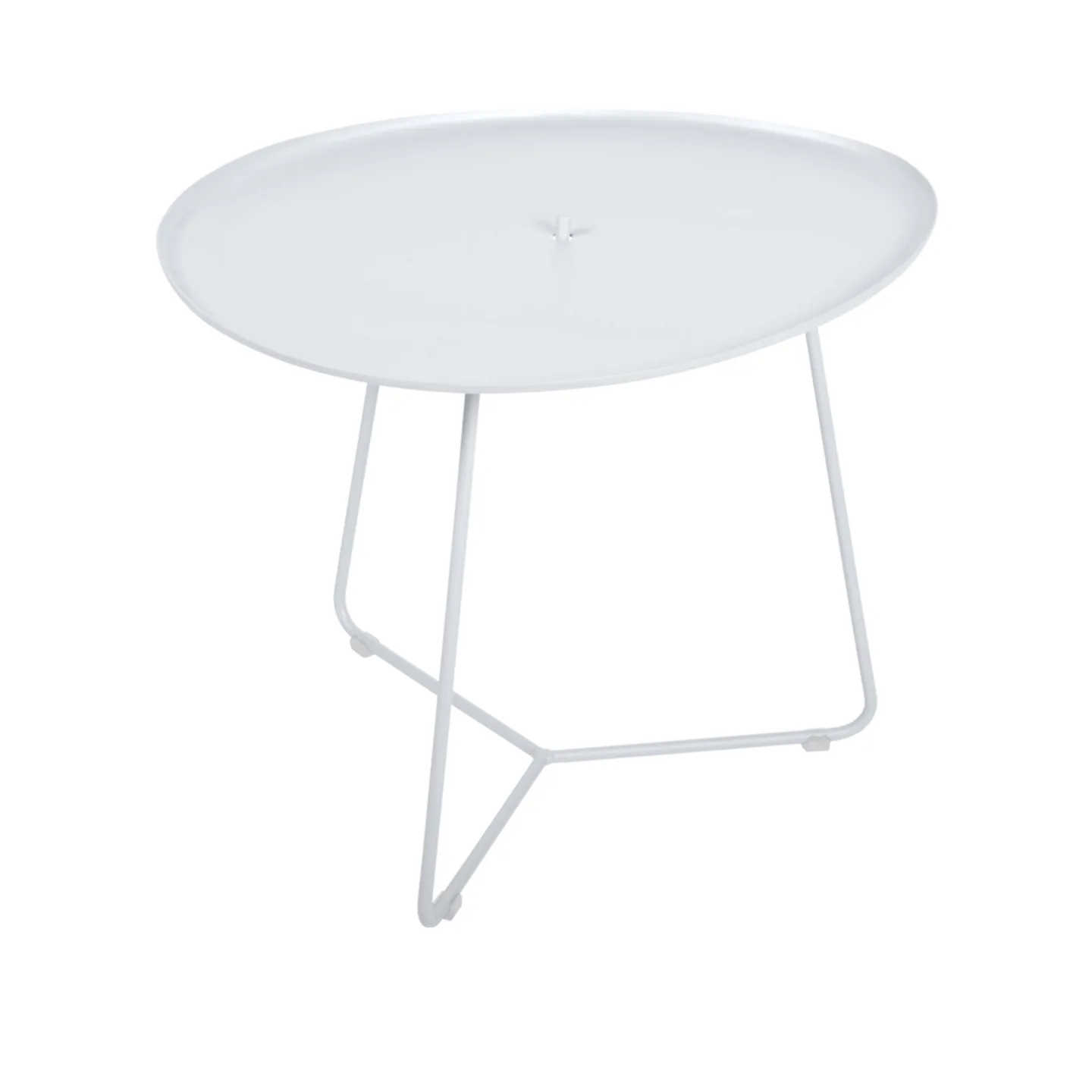 Fermob - Cocotte Low Table, Cotton White - Småbord och sidobord utomhus