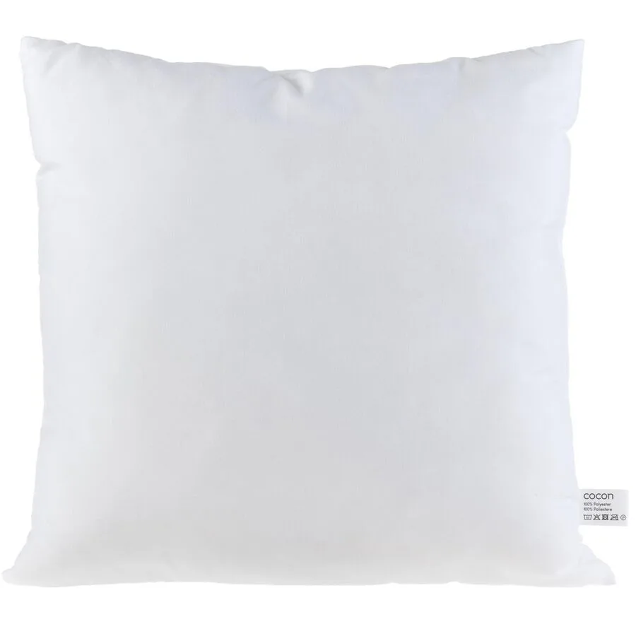 Kissen COCON Weiss Polyester B 45 T 45 cm