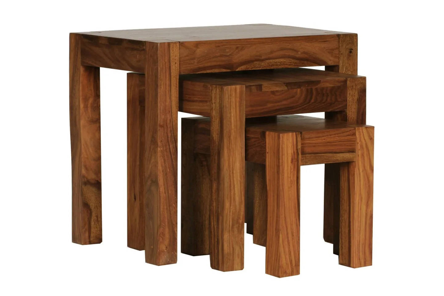 Jaisen Satsbord 45 cm 3 Bord - Massivt Trä