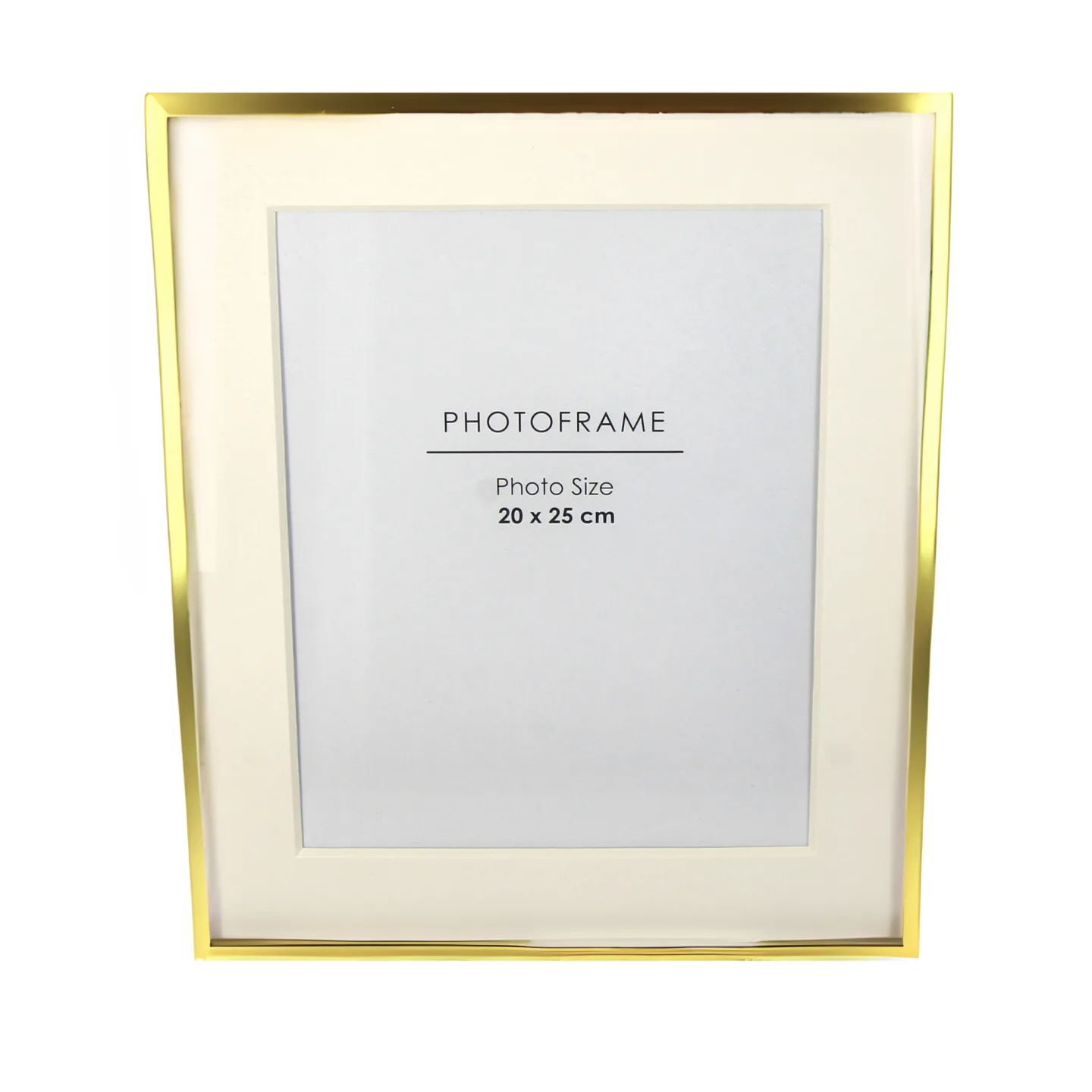 Kersten Fotorahmen Metall, Gold B: 20 cm | Schubiger Möbel