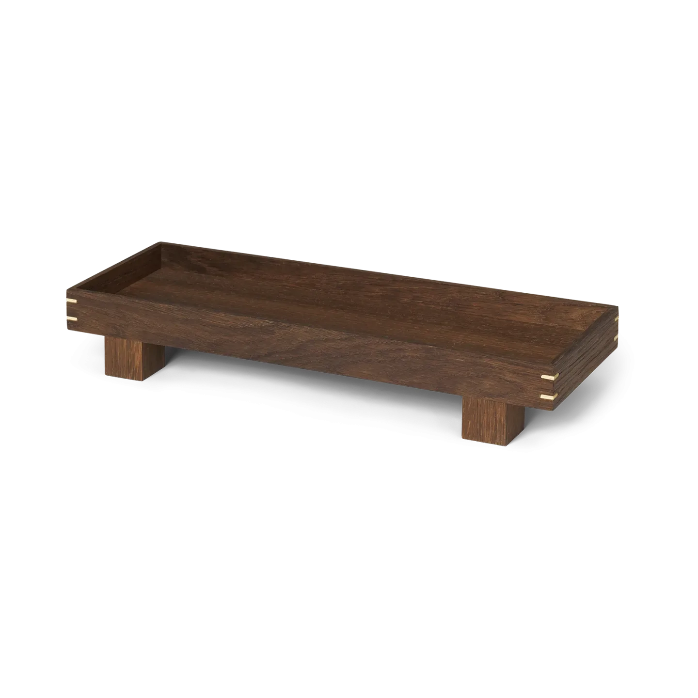 Ferm Living Bon Holztablett X small Smoked oak