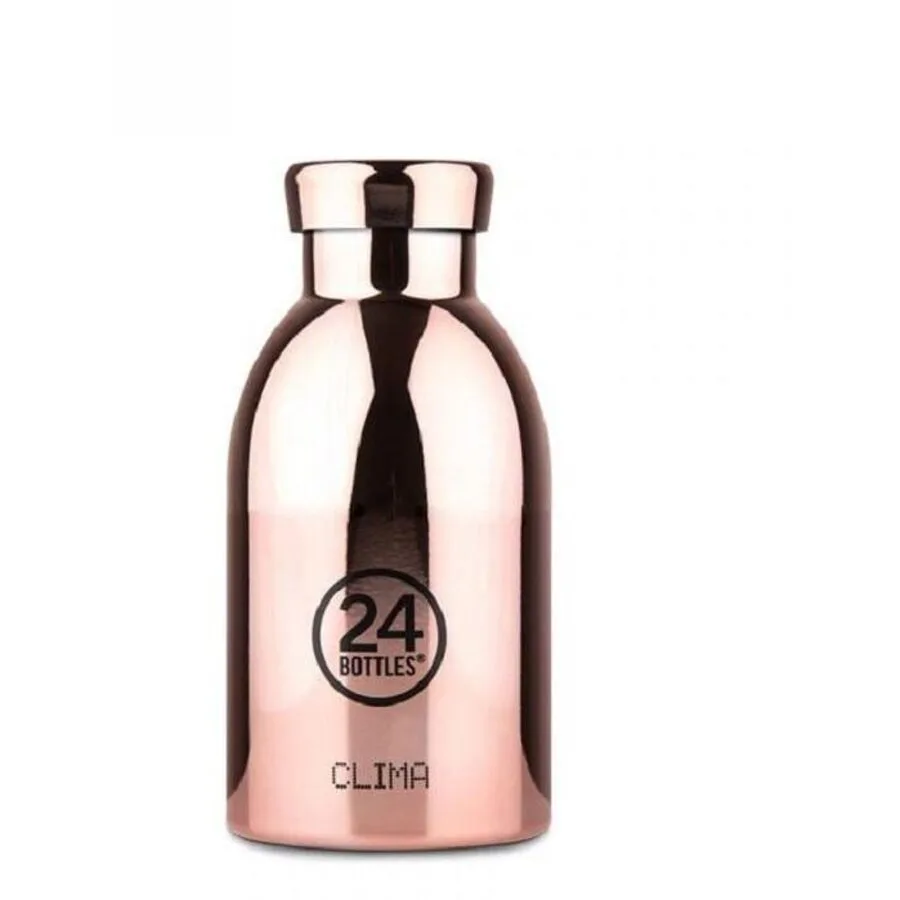 Thermosflasche 24 Bottles Gold Edelstahl 15 cm - Farbe: Rose Gold