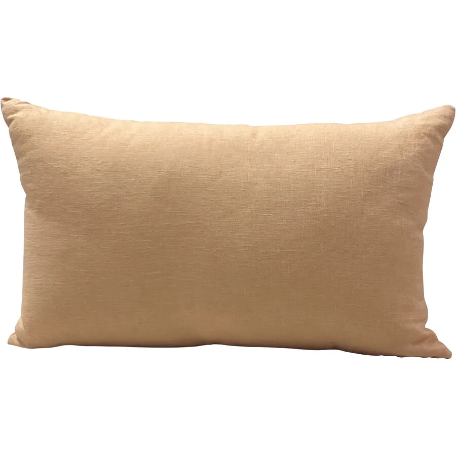 Zierkissen Leny Orange Leinen 30 cm 50 cm