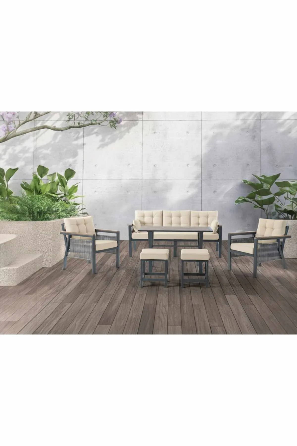 Miu Loungegrupp Utomhus -