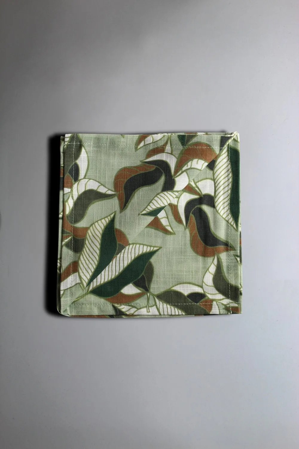 Servietter 4-pakning - Amalie (grønn) (Størrelse: 40 x 40 cm)
