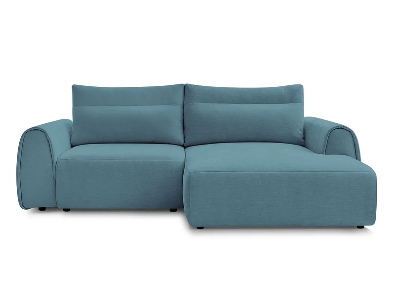 Ecksofa BOBOCHIC ADEN Stoff hellblau