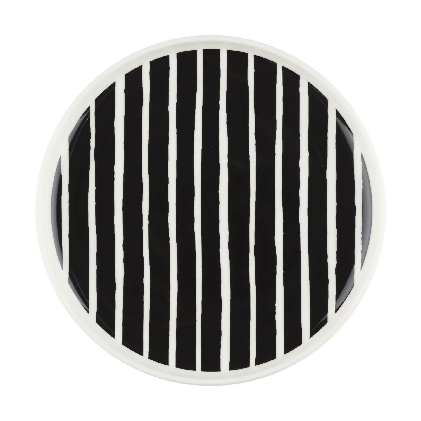 Marimekko Oiva Piccolo Teller Ø20 cm White-black