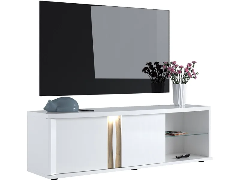 CIANN TV-Möbel INSTA 180cm weiss