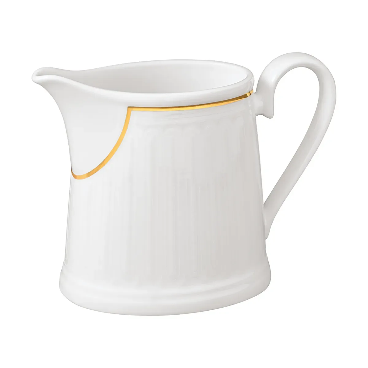 Villeroy & Boch Château Septfontaines Milchkanne 25 cl Weiß-gold