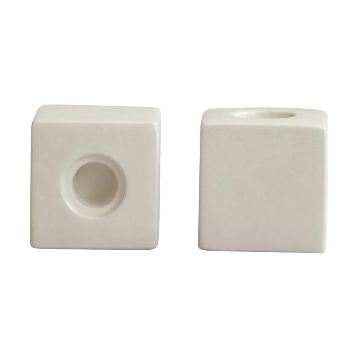 101 Copenhagen Cube Kerzenhalter 2-teilig High Glaze Birch