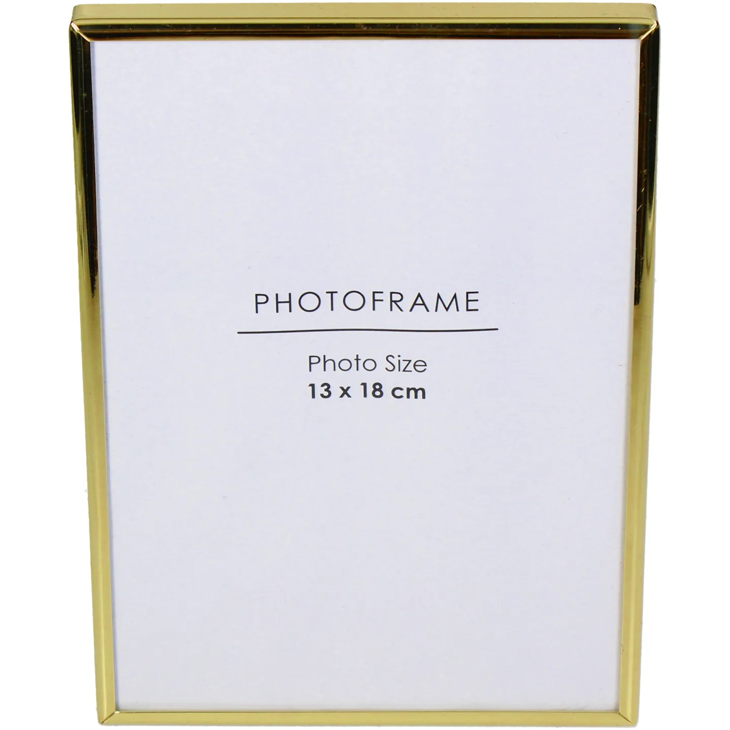 Kersten Fotorahmen Metall, Gold B: 13 cm | Schubiger Möbel
