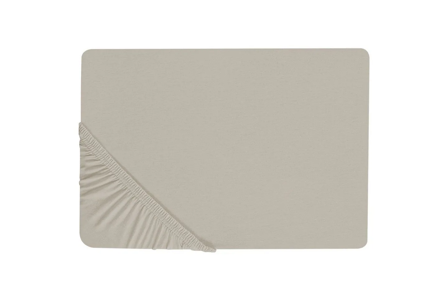 Dra-på-lakan Janbu Taupe, 90x200 cm - Taupe, 90x200 cm