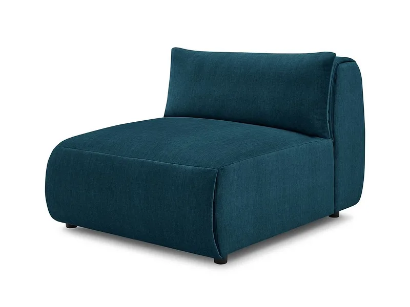 Modulare Sessel für Sofa BOBOCHIC JEANNE Samt dunkelblau