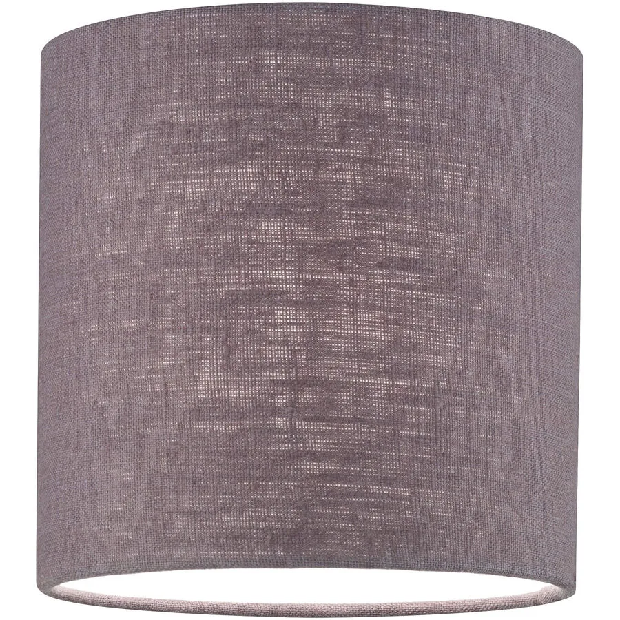 Lampenschirm Shine Grau Leinen 18 cm 18 cm