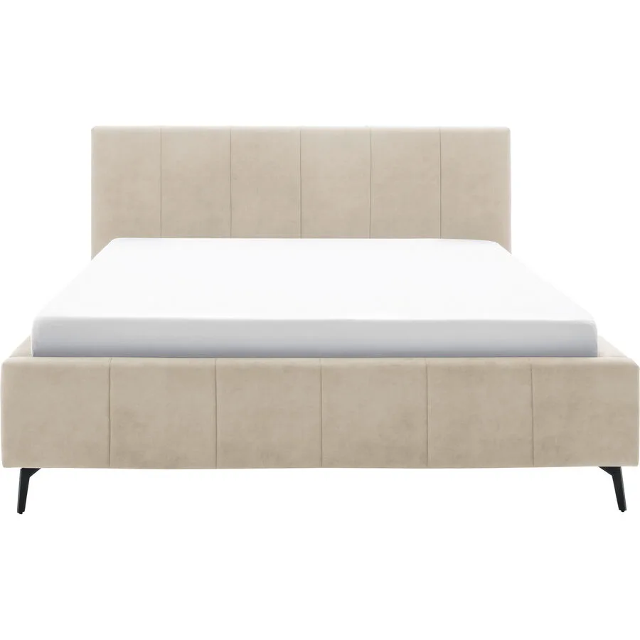 Bett Luzza Beige Polyester 180 x 200 cm