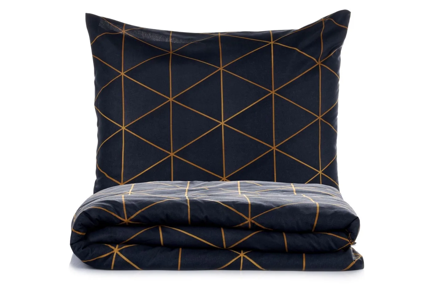 Branlor Bäddset 240x220 cm - Guld Och Svart