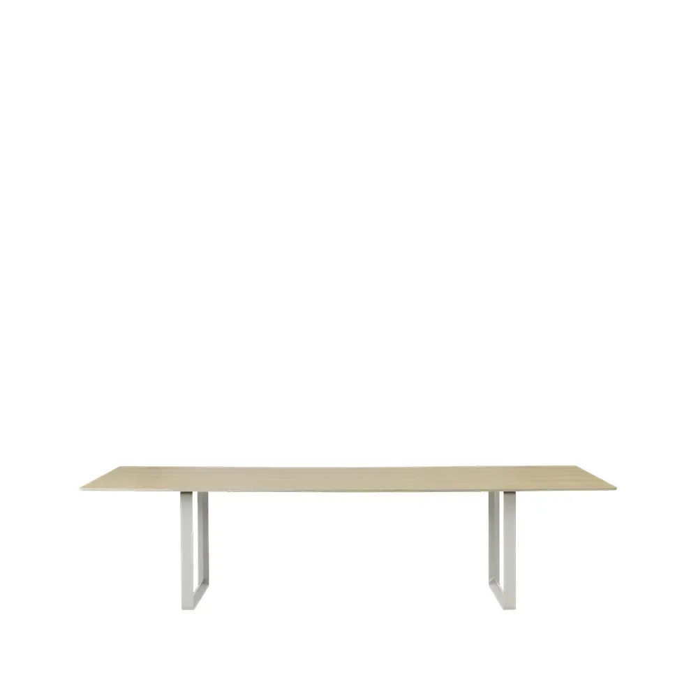 Muuto 70/70 matbord 295x108 cm Oak veneer-Plywood-Grey