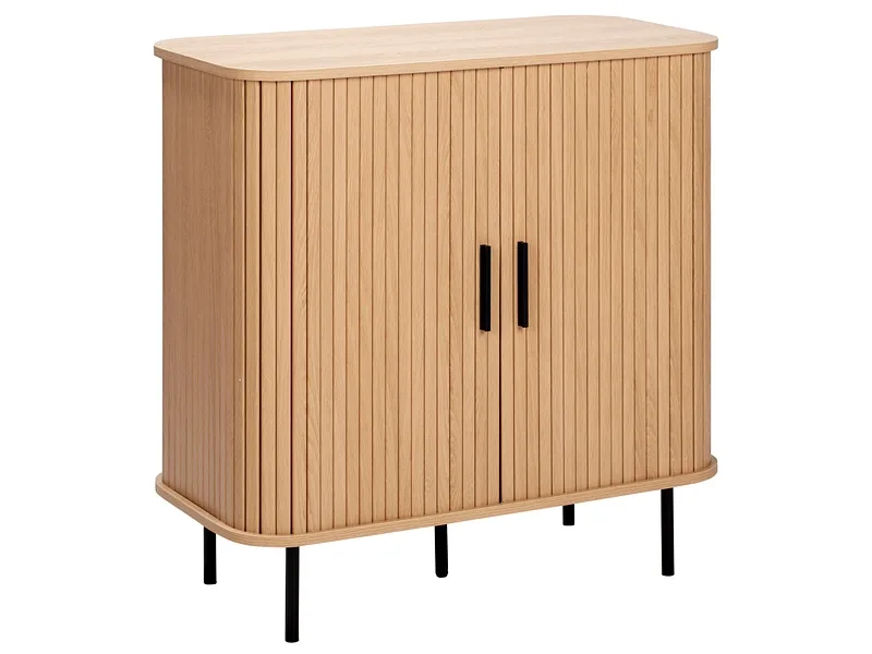 Kommode PALMA 2 Türen 40x80x80cm eiche melamin