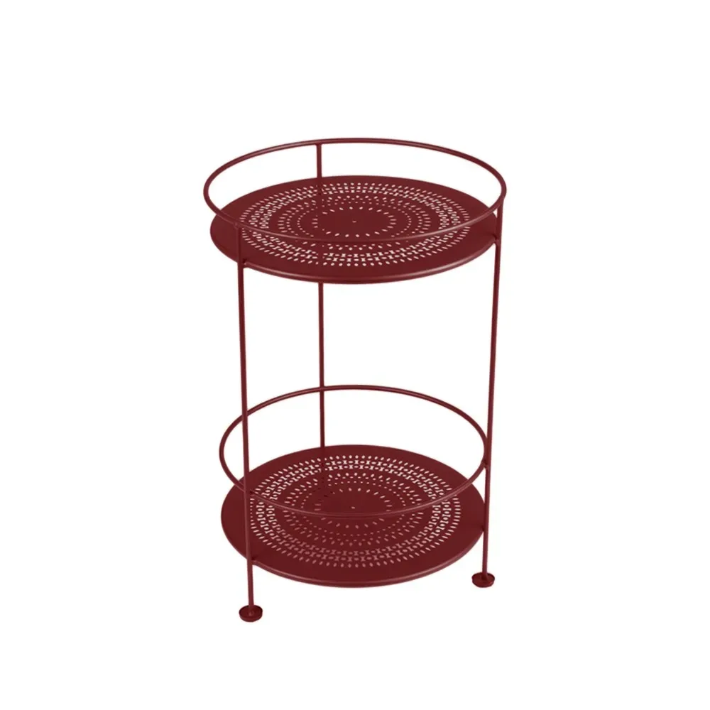 Fermob Guinguette sidobord utan hjul Chili (röd)