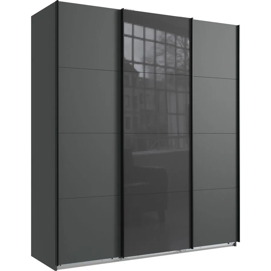 Kleiderschrank Neord graphit Holzwerkstoff B 180 cm