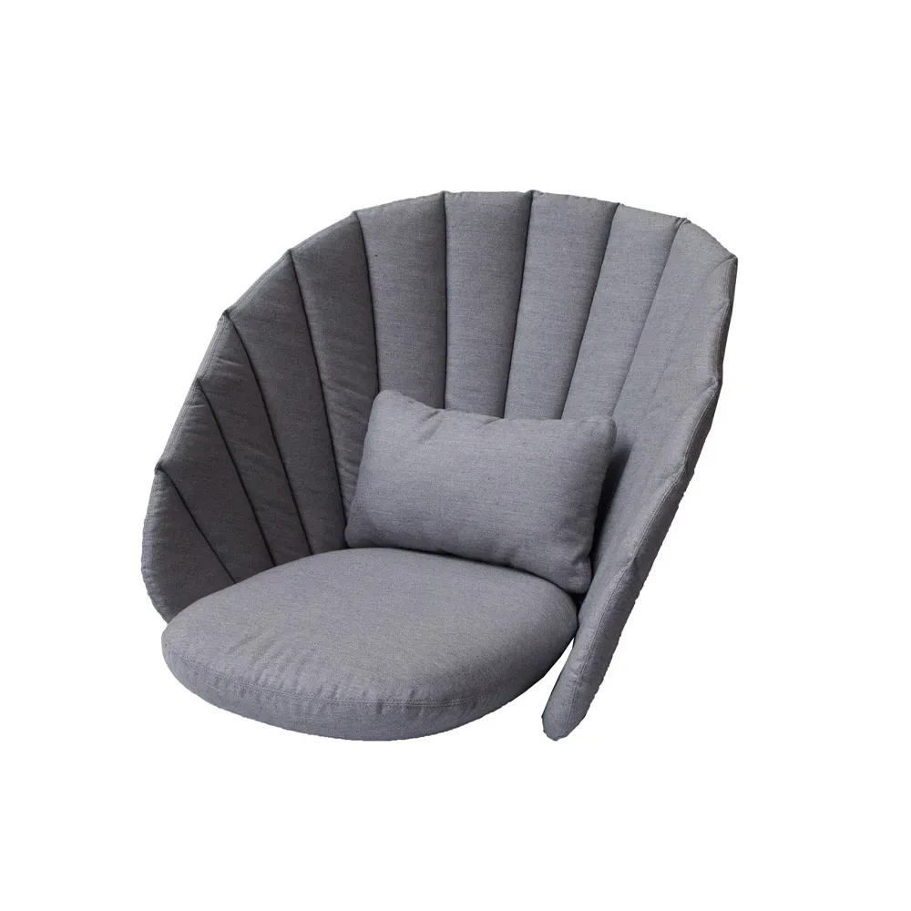 Cane-line Peacock loungefåtöljdyna Cane-Line Natté grey