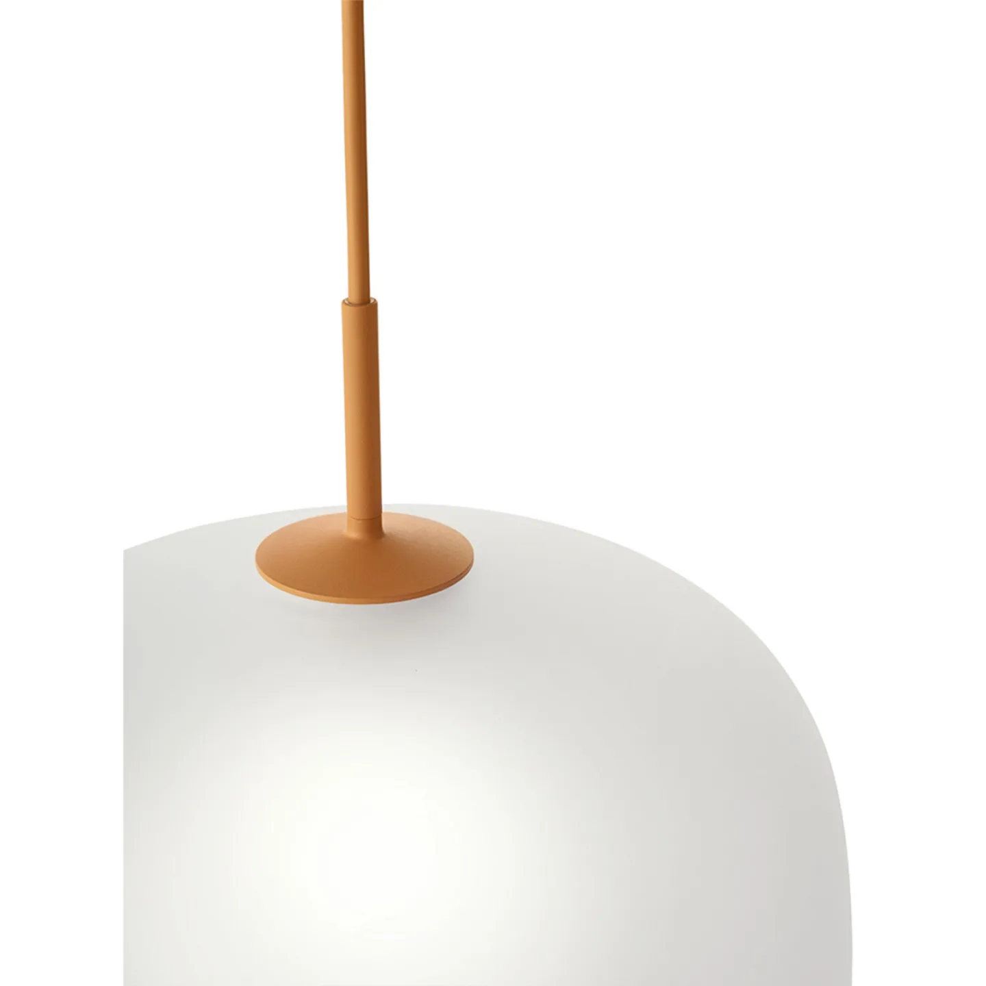 Rime pendellampe Ø37 hvid/orange - Muuto - Spisestue - Glas