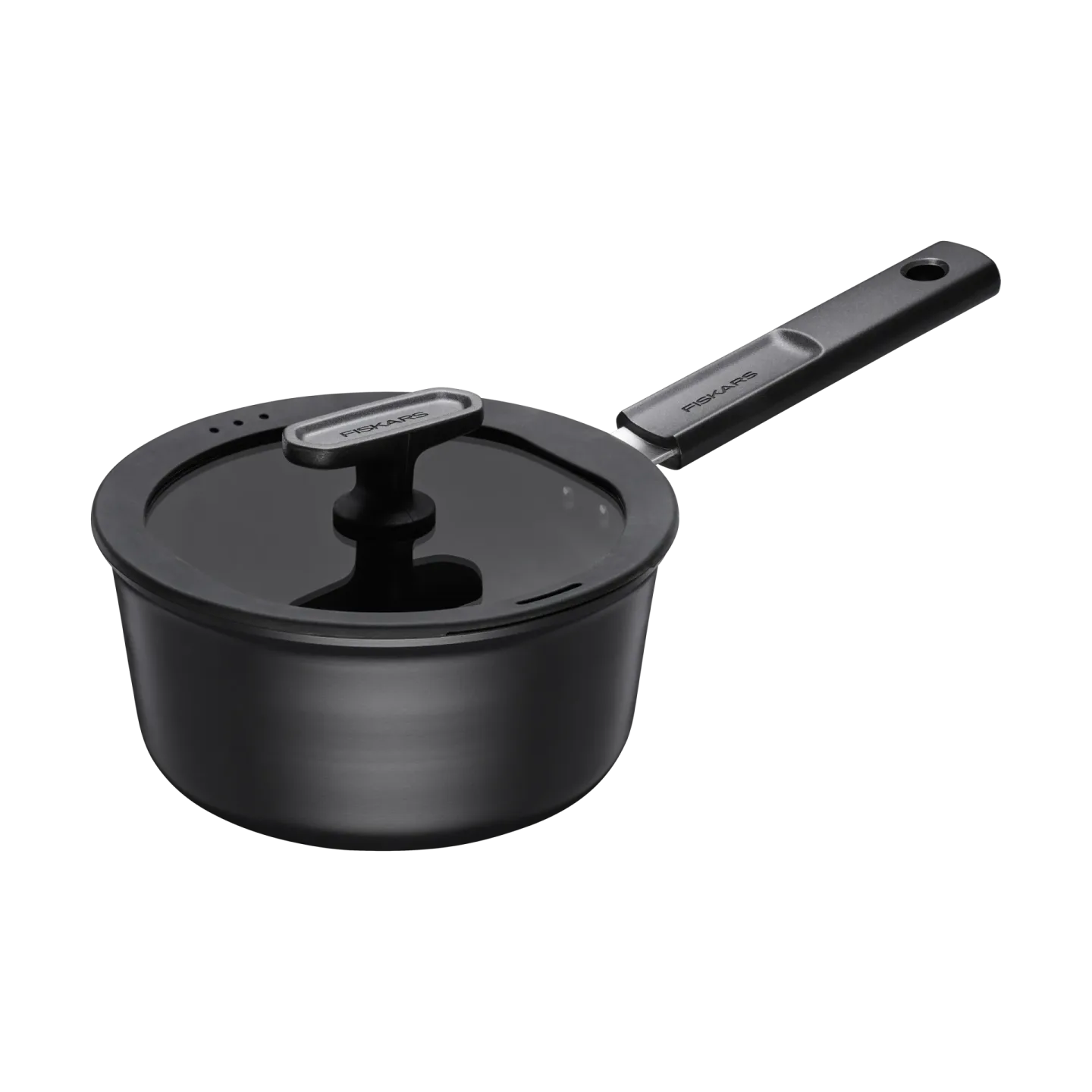 Fiskars Hard Face Kochtopf mit Deckel Ceratec Superior 1,8 L