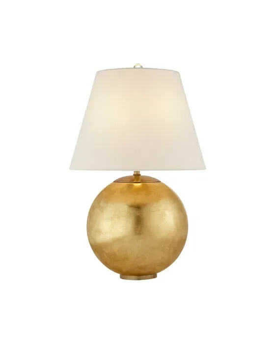 Morton bordlampe guld