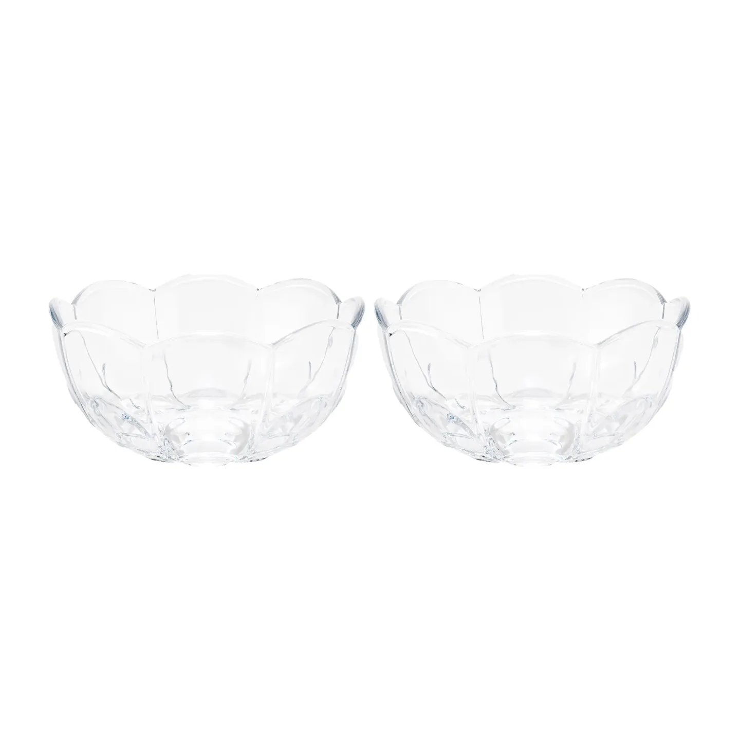 Holmegaard Lily Schale Ø13cm 2er Pack Klar