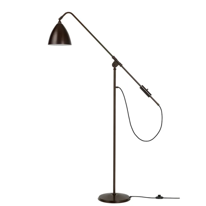 Bestlite BL4 Stehleuchte, Ø 21 cm, schwarz/metall - GUBI - Wohnzimmer